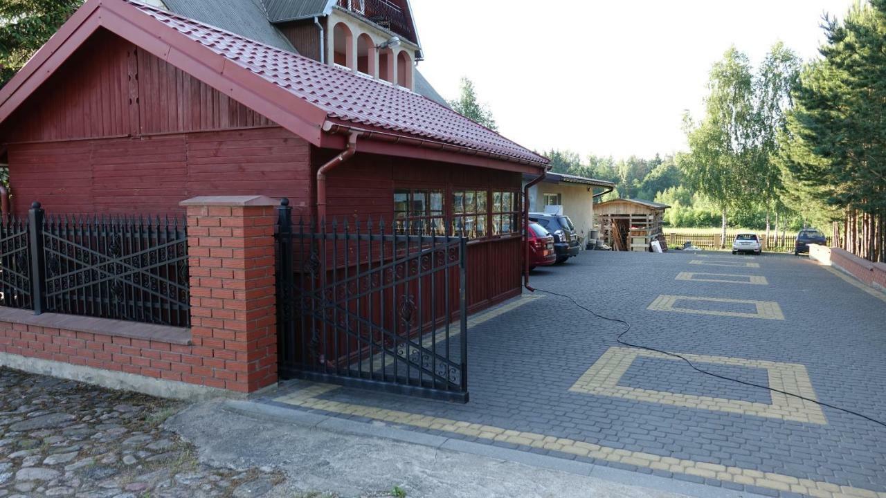 "Rowerowa Przystan" Turystyka Wiejska & Agroturystyka Nad Jeziorem Serwy W Sercu Puszczy Sucha Rzeczka Ngoại thất bức ảnh