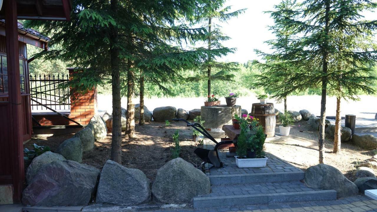 "Rowerowa Przystan" Turystyka Wiejska & Agroturystyka Nad Jeziorem Serwy W Sercu Puszczy Sucha Rzeczka Ngoại thất bức ảnh