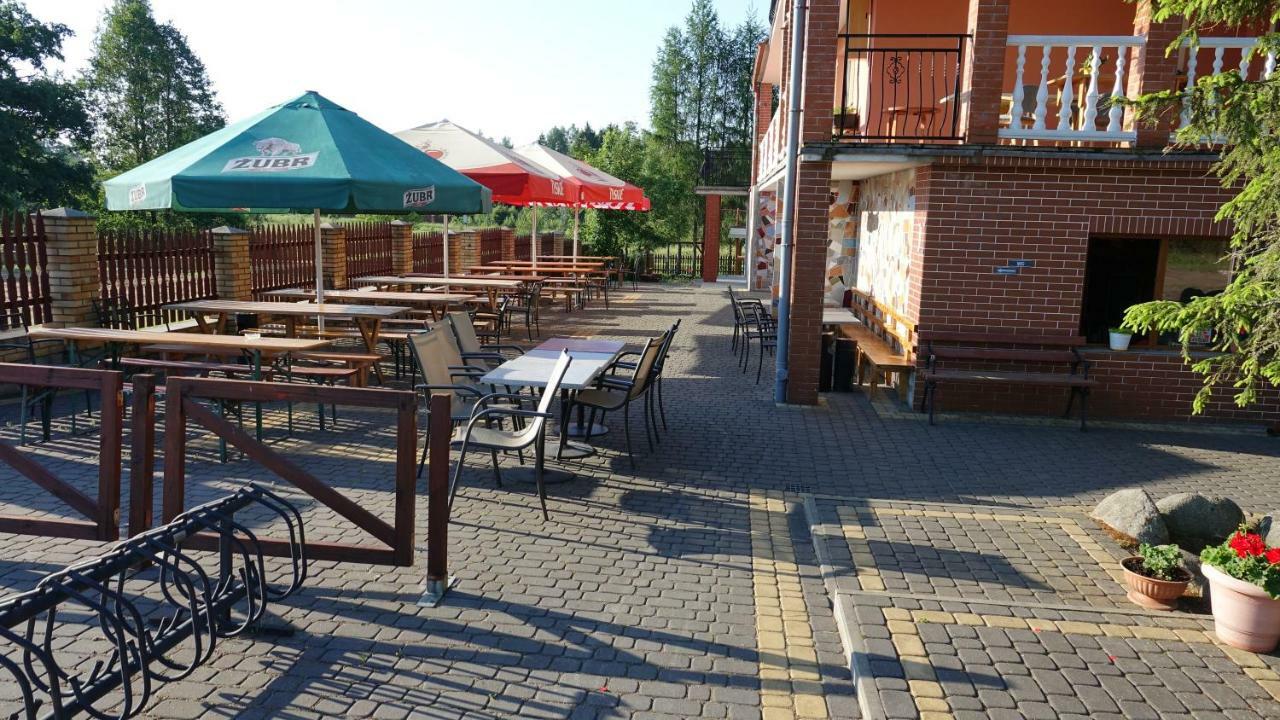"Rowerowa Przystan" Turystyka Wiejska & Agroturystyka Nad Jeziorem Serwy W Sercu Puszczy Sucha Rzeczka Ngoại thất bức ảnh