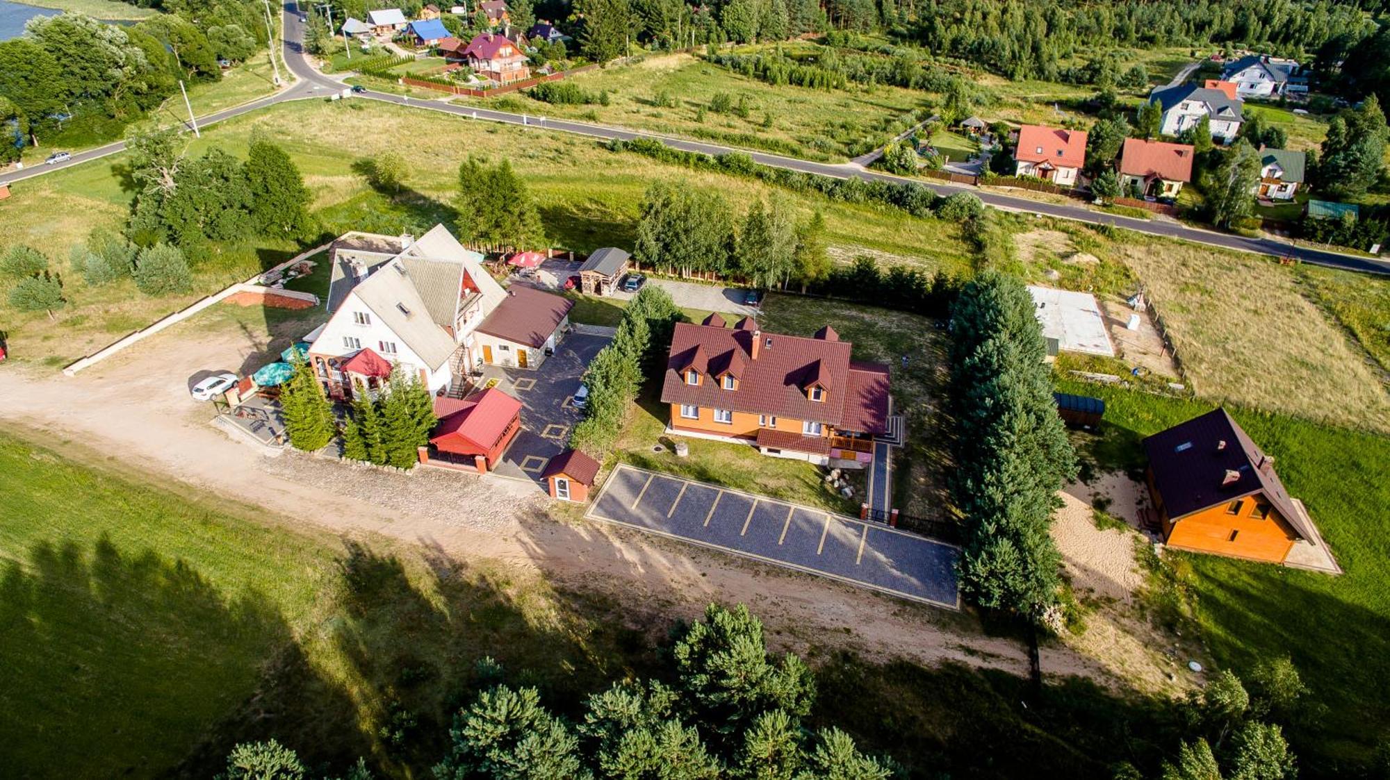 "Rowerowa Przystan" Turystyka Wiejska & Agroturystyka Nad Jeziorem Serwy W Sercu Puszczy Sucha Rzeczka Ngoại thất bức ảnh