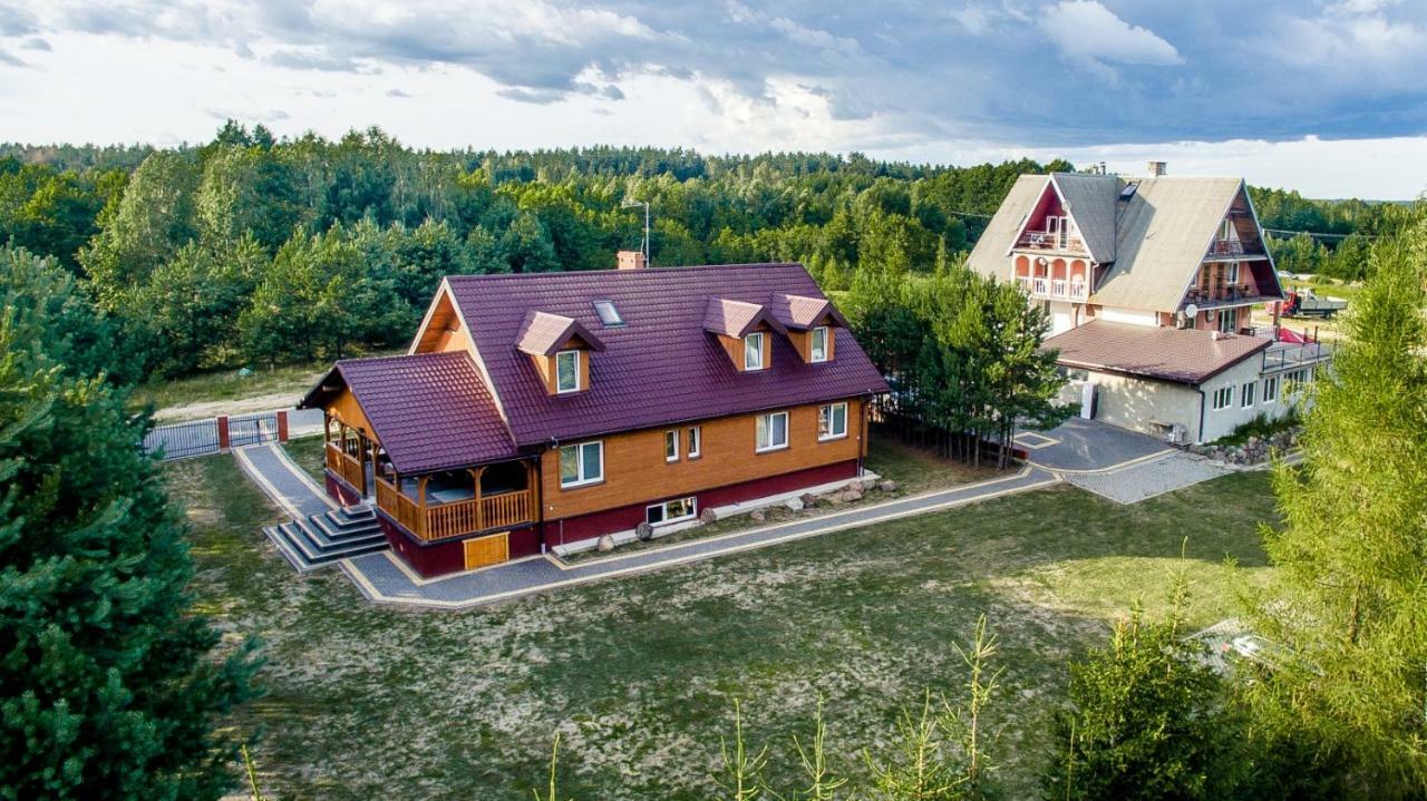 "Rowerowa Przystan" Turystyka Wiejska & Agroturystyka Nad Jeziorem Serwy W Sercu Puszczy Sucha Rzeczka Ngoại thất bức ảnh