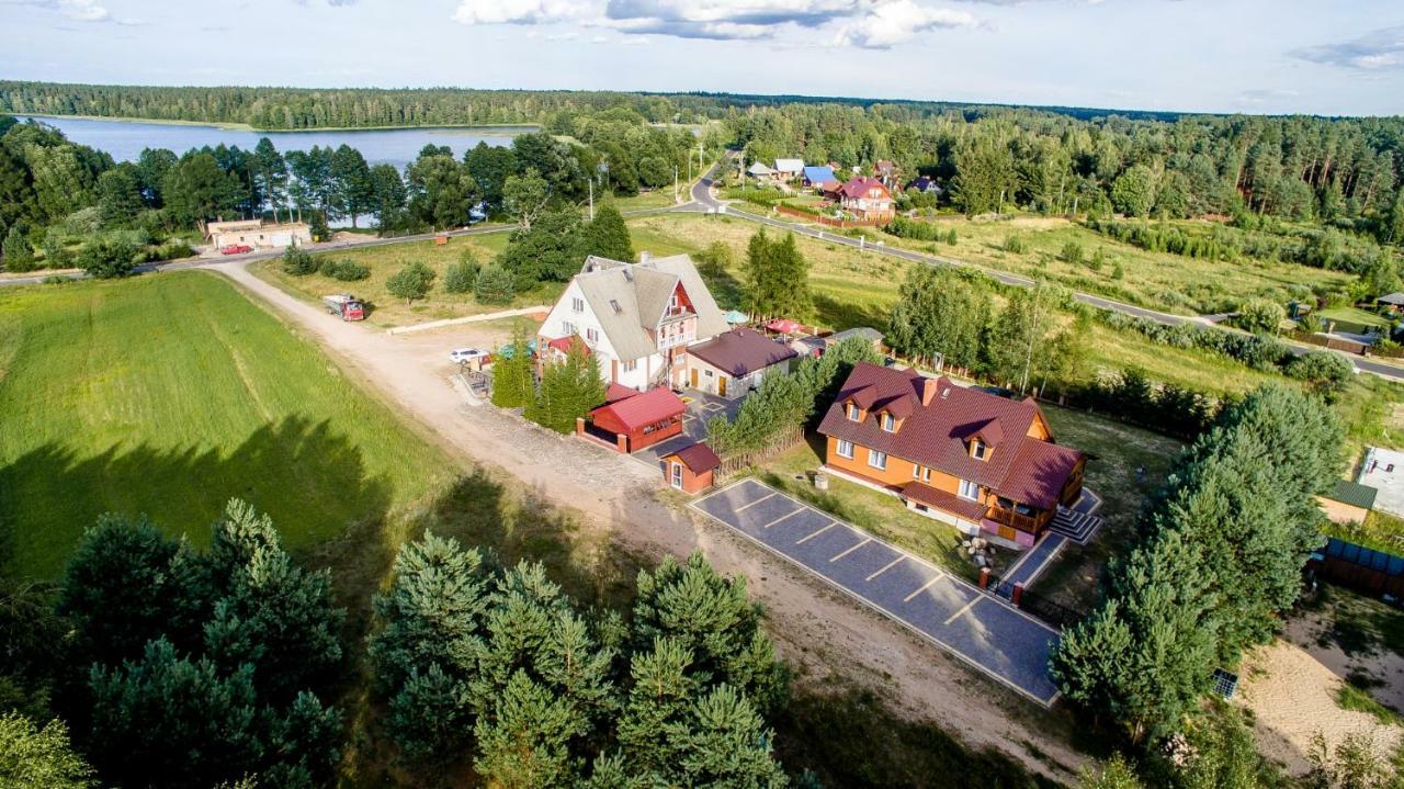 "Rowerowa Przystan" Turystyka Wiejska & Agroturystyka Nad Jeziorem Serwy W Sercu Puszczy Sucha Rzeczka Ngoại thất bức ảnh