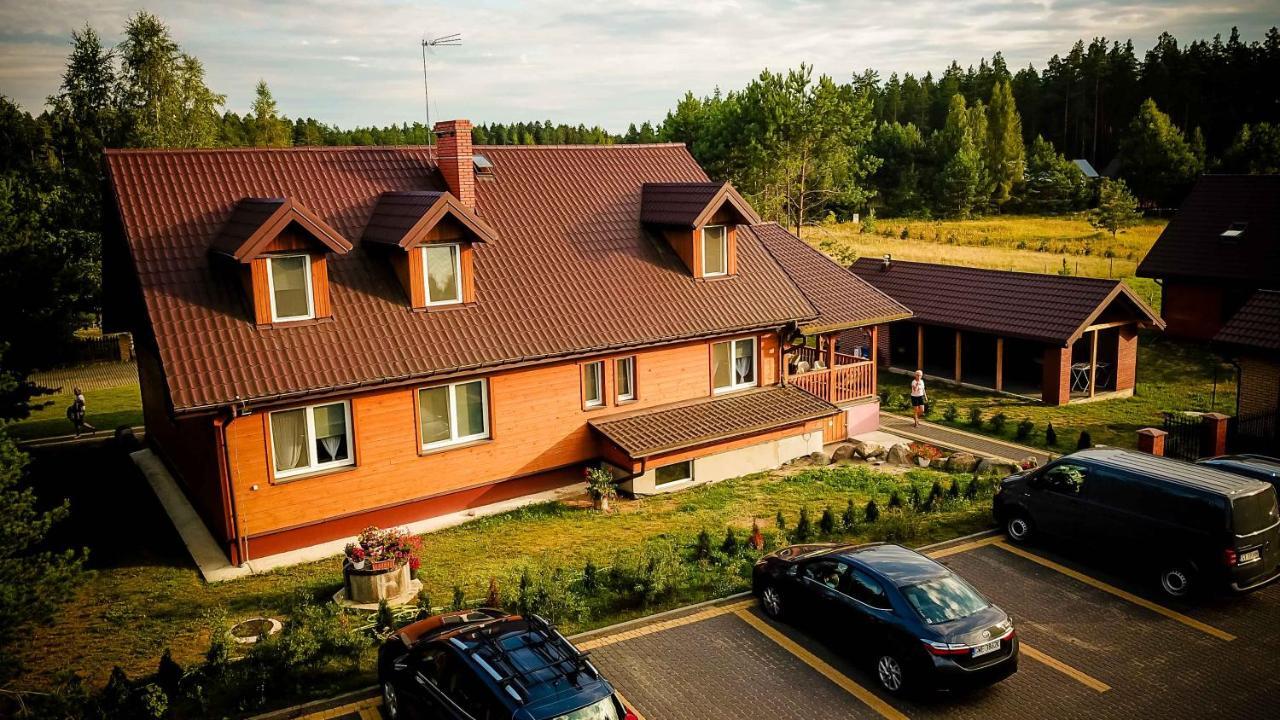 "Rowerowa Przystan" Turystyka Wiejska & Agroturystyka Nad Jeziorem Serwy W Sercu Puszczy Sucha Rzeczka Ngoại thất bức ảnh