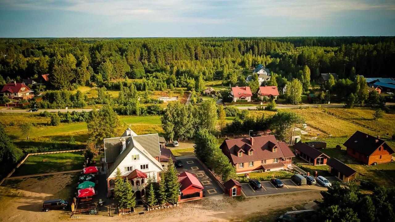 "Rowerowa Przystan" Turystyka Wiejska & Agroturystyka Nad Jeziorem Serwy W Sercu Puszczy Sucha Rzeczka Ngoại thất bức ảnh