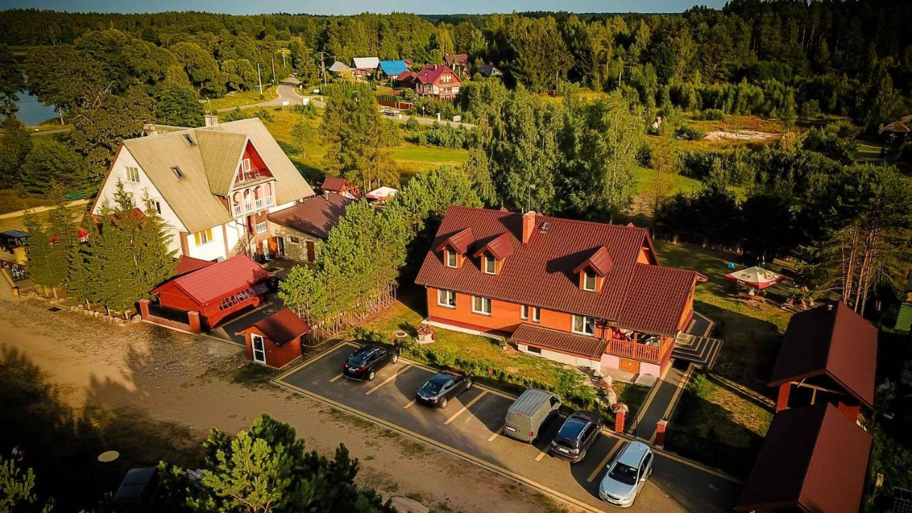 "Rowerowa Przystan" Turystyka Wiejska & Agroturystyka Nad Jeziorem Serwy W Sercu Puszczy Sucha Rzeczka Ngoại thất bức ảnh