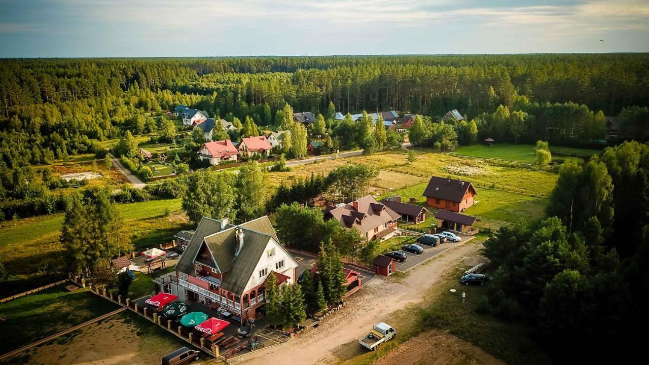 "Rowerowa Przystan" Turystyka Wiejska & Agroturystyka Nad Jeziorem Serwy W Sercu Puszczy Sucha Rzeczka Ngoại thất bức ảnh